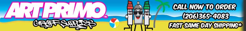 shop for graffiti supplies - ArtPrimo.com graffiti store