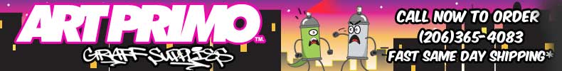 shop for graffiti supplies - ArtPrimo.com graffiti store