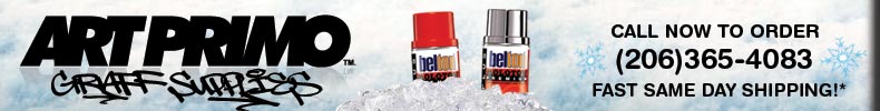 shop for graffiti supplies - ArtPrimo.com graffiti store