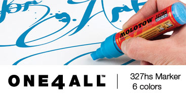 NEW Molotow 327hs High Solid Markers