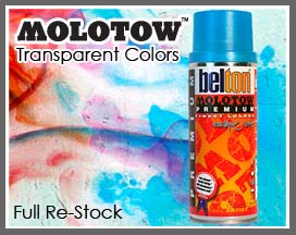 Molotow Transparent Spray Paint
