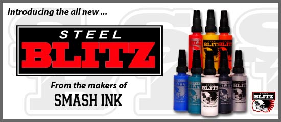 All New Smash Ink Steel Blitz Markers