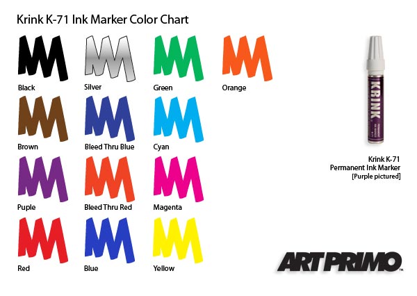 Art Primo: Krink K-71 Broad Line Marker [Krink Products]