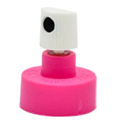 Sekt Cap Adapter Pink Sekt Cap Adapter-PinkBack by popular demand! Sekt Adapters are a classic solution for adapting male caps to a male can, bridging the gap between the caps you love to use and the cans at your local hardware store. 
Pink Sekt Adapters work with many American brands of aerosol paint cans with a more n