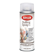 Krylon Dulling Spray 1310 - 6oz Krylon Dulling Spray 1310 - 6ozKrylon Dulling Spray is a must for your home photography studio! This unique temporary clear coat is used to temporarily reduce the shine or glare on items being photographed or videotaped. Dulling Spray is considered semi-drying- it dries to the touch within 15 minute