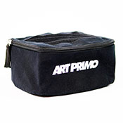 Art Primo Tool Case Art Primo Tool CaseThose who say "you can't take it with you" have not experienced our new AP Tool Case! This durable zippered cube easily expands to hold your blackbook markers, caps, refills, and more. The AP Tool Case features a zip-around top for easy access, an interior side pocket to store nib