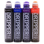 Dope Dripper 10mm - Ink Dope Dripper 10mm - InkThis soft squeezer marker is filled with Dope's alcohol-based Liquid Ink. Liquid Ink is extremely long-lasting and difficult to remove. When used in a Dripper, its high flow allows for big drips on many surfaces including glass, metal, plastic, canvas and more. Body has a 25ml