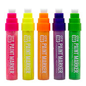 .060 Jumbo Paint - Neons .060 Jumbo Paint - Neons
On The Run's best-loved 060 Jumbo Paint marker is now available in vibrant UV-reactive shades! Just like the original OTR 060, this florescent series is highly permanent and equipped with a refillable, durable body and 15mm replaceable nib. 







Click Here To See Our Marker Comparison Chart