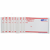 Priority Mail Horizontal - Eggshell Sticker Pack