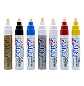 Uni Paint Broad PX-30 Marker Uni Paint Broad PX-30 Marker
The Unipaint Broad PX-30 paint marker is a classic! And the best for your money if you ask us. The paint is highly permanent, oil based, weather resistant, and fade proof. The Uni Paint Board features a chisel tip nib approximately 8mm wide and a pump action valve system for superior control of ink flow.Caution! Uni Markers are for professional use only and not suitable for children. Use only in well ventilated areas. 





Click here to see our Broadline Markers Comparison Chart

