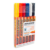 One4All 127HS Acrylic Basic 1 6-Marker Set