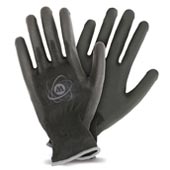 MOLOTOW Protective Gloves MOLOTOW Protective GlovesPerfect for winter and protection against the cold air, these heavy duty gloves offer extra-grippy fingertips and a stealthy all black design. Polyester blend. Available in Large and X-Large only.
