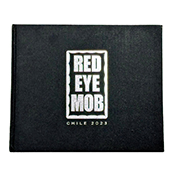Red Eye Mob x Chop Em Down Chile 2023 Book Red Eye Mob x Chop Em Down Chile 2023 BookThis beautifully shot, full-color photography book chronicles seven days of REM crew painting tirelessly in Chile. From massive rollers to whole building productions, this collectable book is a reminder that big risk equals big reward. Hardcover, fabric boun