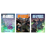 The Infamous Magazine Issue 13 The Infamous Magazine Issue 13Issue 13 of The Infamous invites readers into the vibrant world of graffiti through diverse stories and artist profiles. Follow Brizo’s journey to the Dominican Republic, dive into the history of Chicago Transit with Emte, and experience high-stakes moments in a chased story with Masoe. Explore classic color theory with Rubén Aguirre and check out an exclusive feature on stikman, a true street art icon. Beyond graffiti, meet sign-painter Wheremy and photographer Cynthia Mendoza. 100 pages, English language, full color. Featured artists include: Cheak, Distort, Zwon, Brizo, Emte, Wheremy, Ruinr, Snipe, Jack + K9, Endem and more.