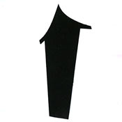 Style Arrow 6  Stencil  (Adhesive Back)