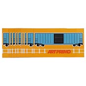 AP Sticker 10 Pack - Boxcar AP Sticker 10 Pack - BoxcarThis popular AP design of a classic 50-foot Steel Boxcar. The sticker is about 1.5 inches high and 2.5 inches wide. They have permanent adhesive. This pack comes with (10) stickers.   
