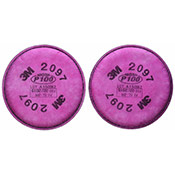 3M 2097/P100 Particulate Filter Set