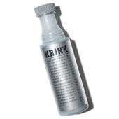 Krink 4oz Mop - Silver Krink 4oz Mop - Silver A Krink classic, this jumbo "shoe polish" squeezer mop is filled with Krink's signature glossy silver paint. Krink Silver is slow drying and performs best on smooth surfaces. Shake well and remember- this product is for professional use only. Handmade in the USA.Compatible replacement nib: Big Squeeze Replacement Nib