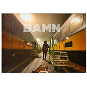 BAMN Magazine #6 BAMN Magazine #6 Bamn Magazine features painted trains exclusively from The Netherlands, all captured in high-resolution, beautifully lit images. Issue 6 includes writers such as Manks, Tripl,  Page3, Utah, Ether, and many more. Imported. Full color, 60 pages, no language. Release 2021.