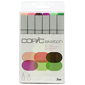 Copic Sketch 6 Marker Set - Floral Favorites 1