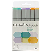 Copic Sketch 6 Marker Set - Pale Pastels