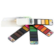 Aqua Fan Watercolor Set – 18 Colors – Seattle Art Museum - SAM Shop
