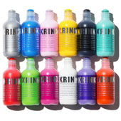 Krink K-60 Squeeze Marker Krink K-60 Squeeze Marker  Often imitated but never duplicated, the classic Krink K-60 squeeze mop comes filled with permanent, pigmented and opaque pigmented inks. Krink Ink is alcohol-based, and florescent shades are waterbased. Handmade in the USA. Shake well. Refillable, nib can be replaced with the .            