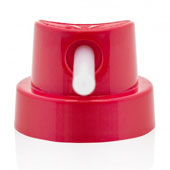 Montana Red Needle Cap Montana Red Needle CapThe Needle Cap is a effect cap for a average spray width from  0.4-1.2 cm (0.2" to .5"). Similar to the Standard Cap it results in fine but dirty lines. The spray width changes with the used distance to the object. For skinnier lines, spray from a closer distance. For fatter lines, spray from a further distance.