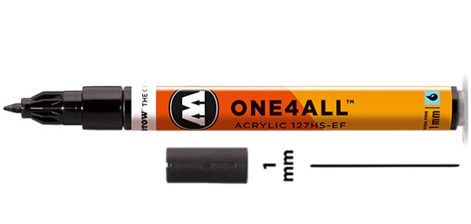 Molotow ONE4ALL Acrylic Markers (Fine / Acrylic Twin)