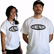 ACME Classic Blimp Tee ACME Classic Blimp TeeJust in time for summer, this fresh white tee is emblazoned with our classic ACME blimp logo in black. 100% cotton, preshrunk. Fits true to size.
