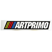 NASCART Primo Stickers Black- 10 Pack