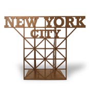 Boundless Brooklyn City Signs: New York City Boundless Brooklyn City Signs: New York CityShow your love of NYC with our New York City model kit, part of our new City Sign line! This unique and customizable piece is laser cut in NYC from chipboard and comes complete with everything you'll need to put the sign together in minutes.     Measurements when assembled:  10 3/8" W x 4"D x 8 1/8" H      AP Tip: Pair your sign with Molotow One4All Markers, Decocolors and more for a colorful take on a classic!    