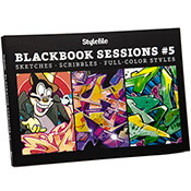 Stylefile Blackbook Sessions 5 Stylefile Blackbook Sessions 5After a decade-long hiatus, Publikat's Blackbook Sessions series is back with a fifth installement! This soft-back volume offers an insider’s view of the creative processes used by contemporary writers. With a range of studies from perfect pieces on paper to ideas brought about from broad strokes and scribbles, each page of this book opens the reader's eyes to new processes and possibilities. English language, imported from Germany. 160pgs. Full-color. 

Featured writers in Volume 5 include: DEJOE, MR.BAKER, KACAO77, SLIDER (GER), RUSTE, SEWER (US), TRUBA, TRUN (RU), SWET (DK) among many others.