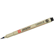 Sakura Pigma Micron Brush Tip Pen Sakura Pigma Micron Brush Tip XSDK-BR  These classic markers for art, illustration and comic book art are waterproof, fade-resistant, bleed free, fast drying and pH neutral.    