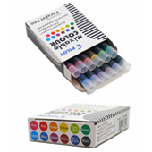 Pilot Parallel Pen Assorted 12-Color Refills Pilot Parallel Pen Assorted 12-Color RefillsThese multicolor ink refill cartridges are formulated exclusively for use in Pilot Parallel Pens. By switching cartridges mid-use, you can produce the beautiful gradated lettering that make the Parallel Pen famous. 