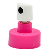 Sekt Cap Adapter Pink Sekt Cap Adapter-PinkBack by popular demand! Sekt Adapters are a classic solution for adapting male caps to a male can, bridging the gap between the caps you love to use and the cans at your local hardware store.   Pink Sekt Adapters work with many American brands of aerosol paint cans with a more narrow male stem system. We have tested it on Painters Touch, American Accents and Rustoleum. Keep in mind that these brands often use different valves for the same line and even the same color, this adaptor may not work with every can. Please note: cap is not included.  