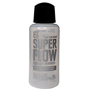 OTR 003 SUPERFLOW Squeeze 90ml Empty Marker OTR 003 SUPERFLOW Squeeze 90ml Empty MarkerOn The Run's popular "extremely squeezable" 003 Mop is now available with a SUPERFLOW Nib! This ultra-smooth woven nib glides across smooth surfaces and provides superior flow for clean drips. Replaceable nib. 90ml capacity. 