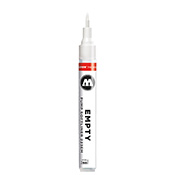 Molotow CALLIGRAFX 223EM Softliner - 2mm Chisel Tip  Molotow CALLIGRAFX 223EM Softliner - 2mm Chisel Tip The CALLIGRAFX Pump Softliner is also available as empty marker for refilling. The 223EM comes with the 2 mm Chisel-Tip.