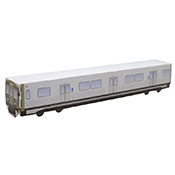 3D Paper Trains: #634 Train 03
