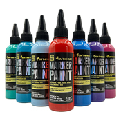 OTR 902 Marker Paint Refill - 100ml OTR 902 Marker Paint Refill - 100ml Now you can try OTR's 902 Marker Refill Paint in a smaller size- perfect for travel or restocking on a budget! 902 Marker Paint is a glossy, super-opaque, and highly permanent formula with a thinner texture than 901 Soultip Refill Paint. This alcohol-based paint-ink hybrid is ideal for refilling pump action markers and mops alike. 100ml.AP Tip: 902 pairs well with the AP Drip Mop Mini, 2oz Mop, OTR 4001 Bullet Empty, Pixo 38, and all of the AP Hit-n-Go series. 