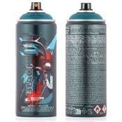 Montana Artist Edition BOND TRULUV Neptune Montana is proud to announce the 29th Montana BLACK artist edition: BOND TRULUV. Known for his technical skills and versatility, BOND TRULUV steers clear of worn-out paths, paving his own way through the graffiti jungle. His choice of color reflects his perspective: BLACK 6170 Neptune, a versatile shade suitable for fill-ins, outlines, and details alike.     This Montana BLACK Artist Edition celebrates BOND TRULUVS' love for tools and his way of challenging expectations. While the design alone is appealing, the inclusion of an embedded QR code enhances the product to a whole new level of experience - something we have never done before! Limited edition, imported.    Please note: Due to shipping restrictions, this can is only avilable to customers in Canada and the Lower 48.