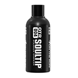 OTR 004 Soultip Squeeze Mop - Ink This soft, squeezable mop is filled with OTR's dye-based ink for big drips and staining power. 75ml capacity, 10mm mohair nib. Refillable with replacable nib. 