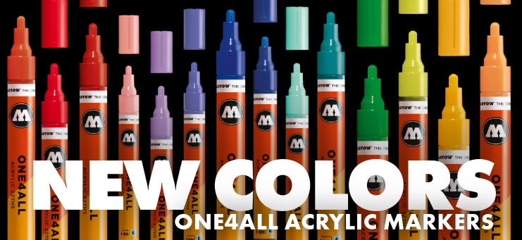 Shop Molotow One4All Acrylic Markers