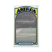 Houston Astros - Eggshell Sticker Pack We're doing it for the H with these blank slaps featuring an old-school Houston Astros-inspired design. Rep your team and stay up with the lasting power of eggshells. Easy peel label for slap-and-go purposes. 50pcs. Sticker XChange blanks measure approximately 3.9x2.4".What is an "eggshell" sticker? Unlike traditional paper or vinyl stickers, eggshell stickers are made from a thin, delicate material backed by an extremely strong adhesive. When an eggshell sticker is applied to a surface, it is extremely permanent because the material shatters and breaks into small pieces when peeled.