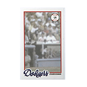 LA Dodgers - Eggshell Sticker Pack Celebrate an LA tradition and bleed blue with our LA Dodgers eggshell blanks. This pack of slaps mimics a baseball card with lots of room for your tags. Pair with an AP Bullet marker and let 'em know who you rep! Easy peel label for slap-and-go purposes. 50pcs. Sticker XChange blanks measure approximately 3.9x2.4".What is an "eggshell" sticker? Unlike traditional paper or vinyl stickers, eggshell stickers are made from a thin, delicate material backed by a powerful adhesive. When an eggshell sticker is applied to a surface, it is extremely permanent because the material shatters and breaks into small pieces when peeled.
