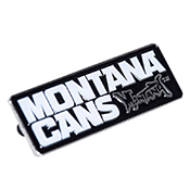 Montana Enamel Pin - Typo Logo Montana Enamel Pin - Typo LogoThis sturdy enamel pin showcases Montana's "TYPO" logo and is fitted with two steel fasteners to ensure a secure attachment.