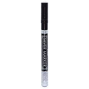 Pilot Extra Fine Point - Silver Pilot Extra Fine Point Marker - Silver
Pilot Extra Fine Point Markers are highly ideal for crafts and sketching. These permanent metallic paint markers deliver bright ink that covers over nearly any surface. The nib on this marker is an extra fine point for detail work. This marker also features a pump action valve that gives you control over the flow of ink. 
Available in Gold or Silver. 