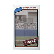 NY Yankees - Eggshell Sticker Pack Channel the OG Bronx Bombers with this retro, Yankees-inspired pack of eggshell blank stickers. This pack of slaps mimics a baseball card with lots of room for your tags. Easy peel label for slap-and-go purposes. 50pcs. Sticker XChange blanks measure approximately 3.9x2.4 inches.What is an "eggshell" sticker? Unlike traditional paper or vinyl stickers, eggshell stickers are made from a thin, delicate material backed by a powerful adhesive. When an eggshell sticker is applied to a surface, it is extremely permanent because the material shatters and breaks into small pieces when peeled.